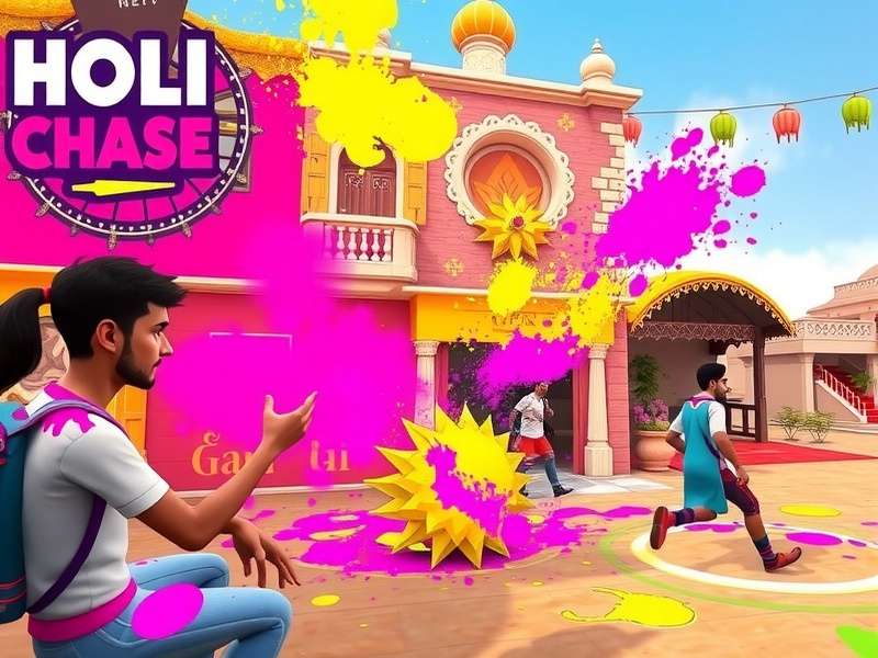 Colorful Holi Chase Community